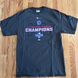 Chicago Cubs 2008 NL Central Division Champions t-shirt. Size Medium.